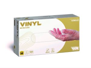 GUANTO MONOUSO IN VINILE NON STERILE - 100 pezzi - Torinomed